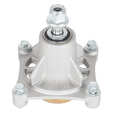 Aeagle 604214 front assembly view showing robust spindle for reliable mower performance