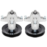 Aeagle front view of 2-pack spindle assembly showing complete replacement components and fit