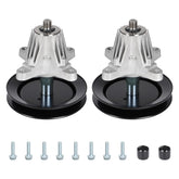Aeagle spindle front assembly showing mounting face and benefits of reliable fit