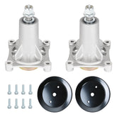 Aeagle front view of spindle pair showing durable replacement components and fit