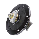 AEFHKM spindle front view showing mounting flanges and fit for Toro decks