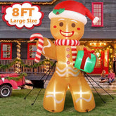 AerWo gingerbread man front view showing cheerful design and easy visibility