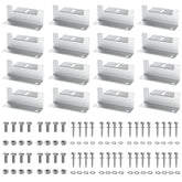 AeternaSol front packaging showing full 16PCS Z bracket kit and benefits