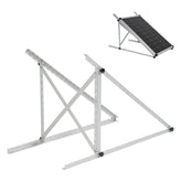 AeternaSol front view of mounted 45-inch panel bracket showing secure fit and stability