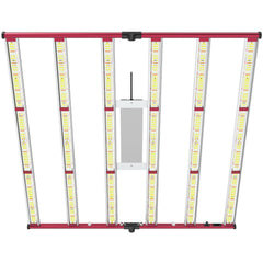 AGLEX 600W front view showing full spectrum bars and sturdy frame benefit visibility