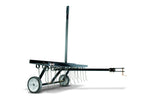 Agri-Fab front view showing 40-inch dethatcher for faster passes