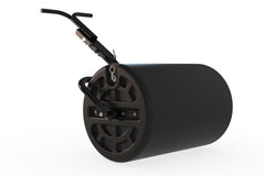 Agri-Fab front view of roller showing wide drum and steel frame benefit leveling
