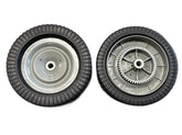 Agri-Fab front view of complete wheel assembly showing fit and ready-to-install benefit