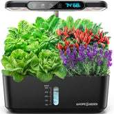 Ahopegarden front view showing ten pod layout and sleek countertop benefit