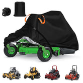 Aibiley front view on mower showing full coverage and protection
