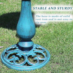 AIHAOKAN bird bath placed in garden illustrating decorative focal point benefit