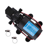 Aimela front view pump assembly showing compact design and ready-to-mount base