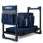 Aimerla K7 front view folded open showing sturdy frame and seat comfort