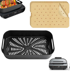 AJinTeby front view of Foodi combo crisper basket showing fit and finish for easy replacement