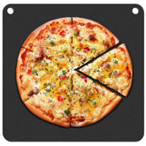 AJinTeby front view 16 inch pizza steel showing durable baking surface benefit