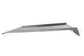 AJinTeby front view of drip pan heat baffle showing full shape and fit benefits