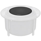 AJinTeby front view lid on surround protecting fire pit and adding surface