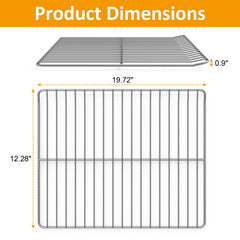 AJinTeby installed grate inside a Masterbuilt smoker providing stable cooking support