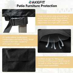 AKEfit side vent and handle visible for airflow and easy handling
