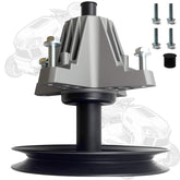 AKM spindle assembly front view showing compact fit and reliable durability