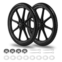 aledaras front view 20-inch wheel showing sturdy rim and tread for reliable replacement