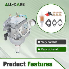 ALL-CARB side detail highlighting throttle linkage for smooth engine response