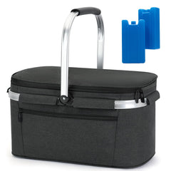 ALLCAMP OUTDOOR GEAR front view showing cooler shape and capacity benefit