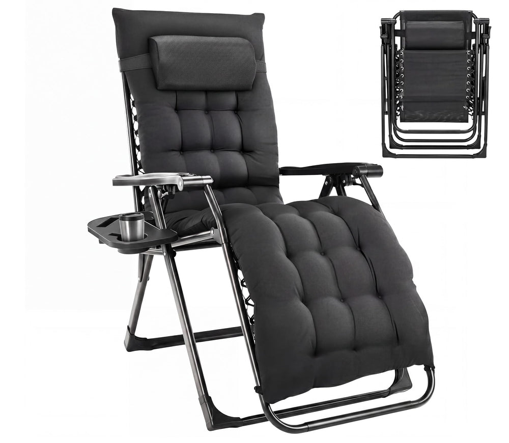 Alpen chair front view showing full cushion and ergonomic support
