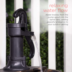Alpine Corporation lower basin texture showing durable, weather-resistant finish