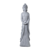 Alpine Corporation standing Buddha front view showing calming garden focal point