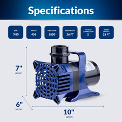 Alpine PAL6550 side profile highlighting compact design benefit