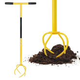 Altdorff front view showing the cultivator and compact packaging for easy storage