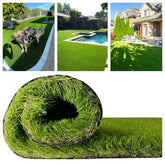 ALTRUISTIC front view of 4x10 turf showing lush green appearance and size benefit