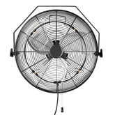 Amazon Basics front view showing fan profile and fast cooling