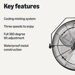 Amazon Basics close-up of metal blades highlighting durable performance
