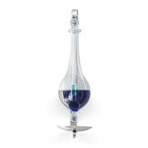 Ambient Weather B1025C front view showing full 13-inch hand-blown barometer and bracket for decorative monitoring
