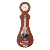 Ambient Weather BA212 front view showing wood frame and instruments, elegant home decor benefit