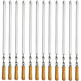 Amestar front view of 12-pack skewers showing full set and packaging benefits