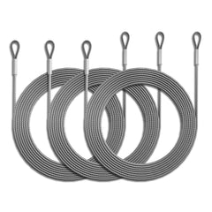 Amgo snap hook and pad eye detail highlighting secure attachment benefit