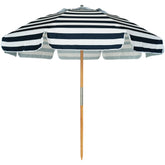 AMMSUN front view of open umbrella showing full canopy for sun protection