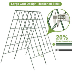Amoskey grid size and scale with measurement cues for planting spacing