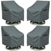 ANANMEI front view of gray cover showing fit and protection benefits