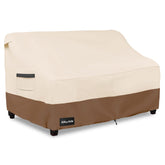 ANartcle front view patio sofa cover protecting outdoors