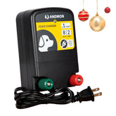 ANDMON front view energizer showing controls and LED for reliable monitoring