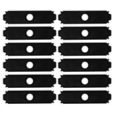 Andorm AC04215 front view of 12-pack blades showing durable steel for reliable replacements