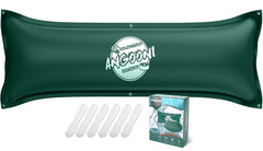 Angooni front packaging of green 6x15 pool pillow showing product and benefits