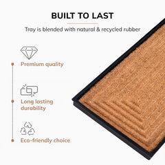 Anji Mountain embossed rubber pattern detail resisting scuffs and adding style