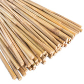 Anothera bamboo stakes bundle showing 50-pack, tidy and ready to use