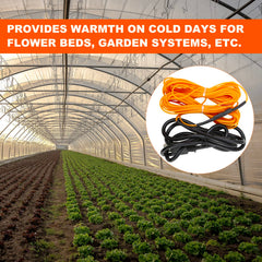 ANSIKE cable under seed tray promoting faster germination