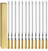Antallcky front view of 12-pack skewers showing packaging and quantity benefit